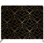 Black Gold Geometric backdrop