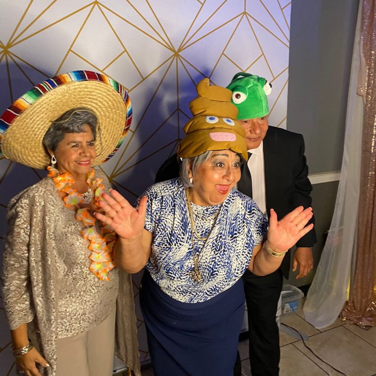 Guests enjoying PicBox at a Dallas event