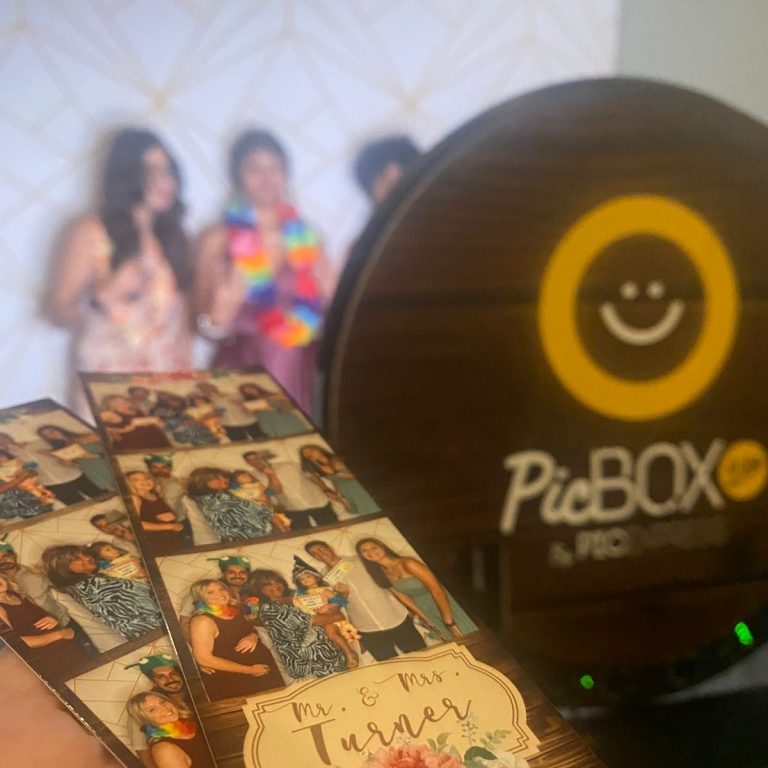 Real PicBox photo booth experience at a DFW celebration